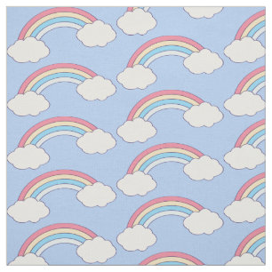 Tela de color crudo de personalizado arcoiris