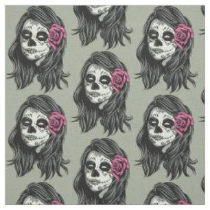 Tela de color de mujer zombie personalizado