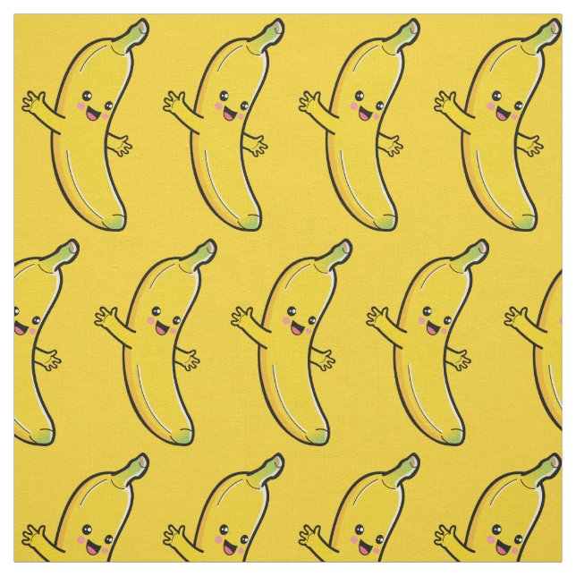 Tela de color de personalizado bananero (Retal)