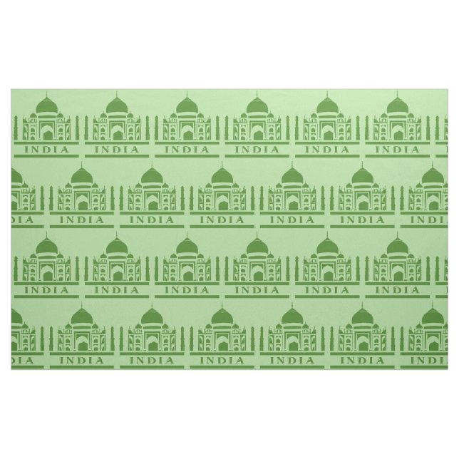 tela de color personalizado INDIA ("Cuarto gordo" (fat quarter))