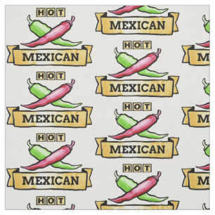 Tela de color personalizado mexicano caliente