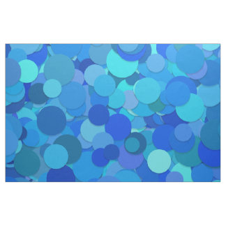 tela de confeti de punto azul