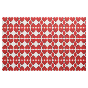 Tela de corazón rojo