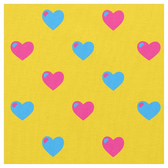 Tela de Corazones Pan Orgullo (De cerca)