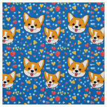 tela de cortinas corgi