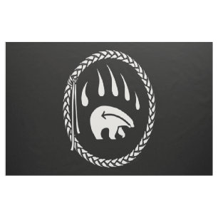 Tela De Cuchillo De Oso Tejido Tribal De Oso Tejid