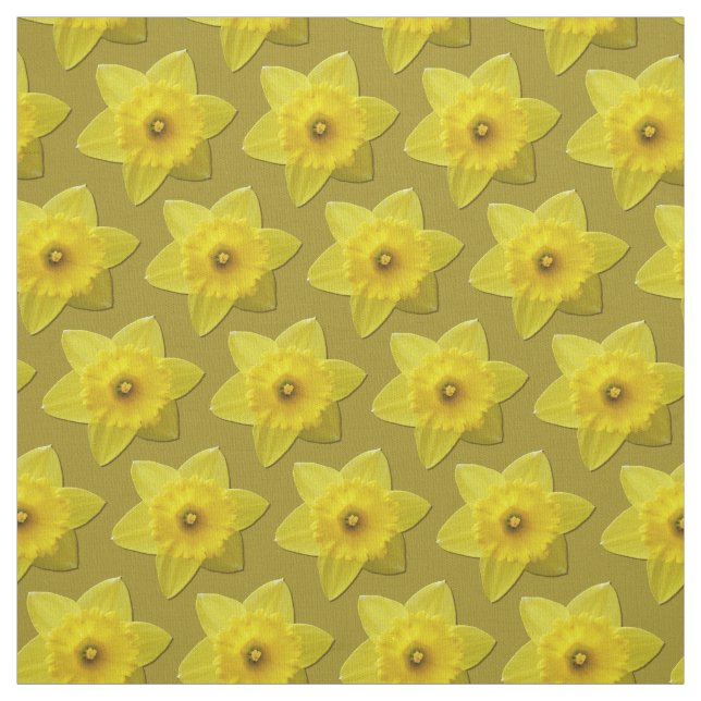 Tela de Daffodil Tejidos Amarillos de Semana Santa (Retal)