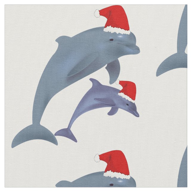 tela de delfines santa (De cerca)