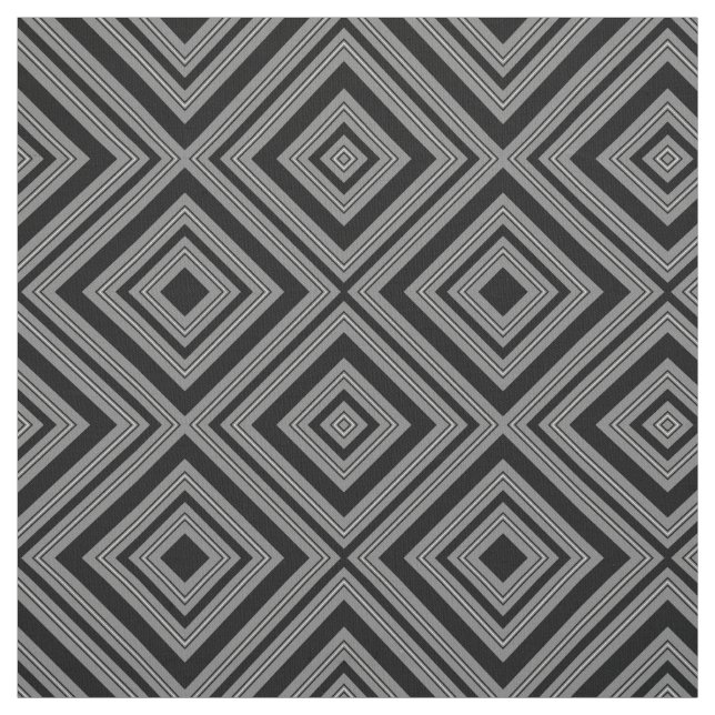 Tela de diamante blanco y gris negro (Retal)