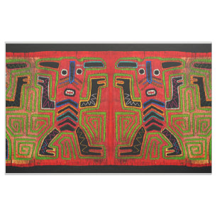 Tela de diseñador de Mola de la isla de San Blas