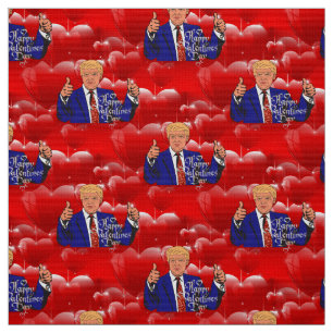 tela de donald trump día de San Valentín