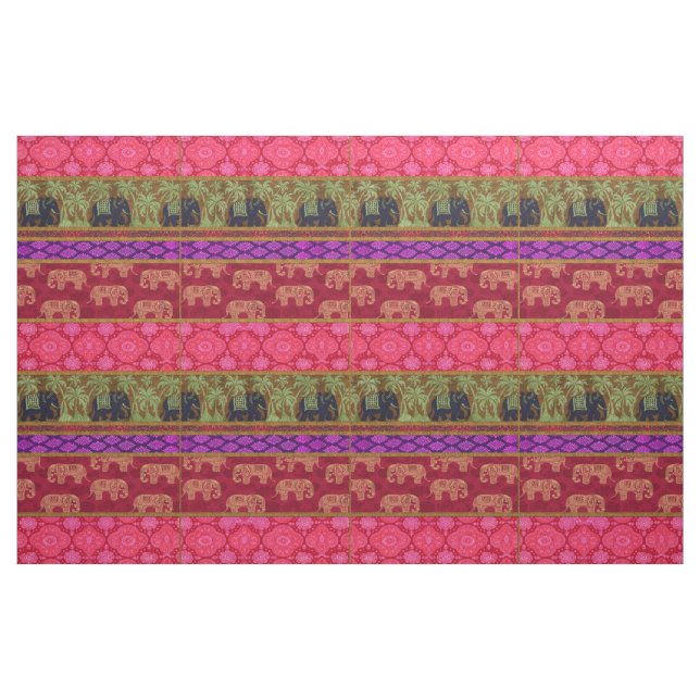 Tela de elefantes sagrados (Yarda)