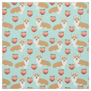 Tela de Emoji Corgi - nalgas preciosas de melocot