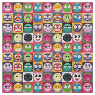tela de emoji de arte pop