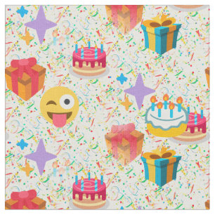 tela de emoji de cumpleaños feliz
