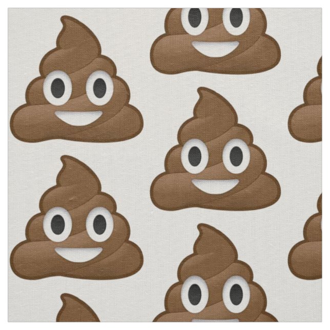 tela de emoji de poop (Retal)