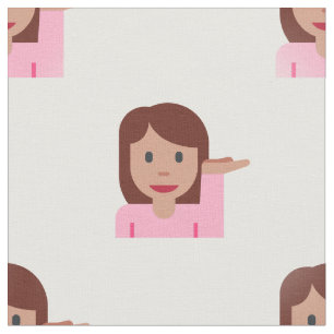 tela de emoji femenina