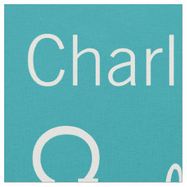 Tela de encargo del nombre y del color