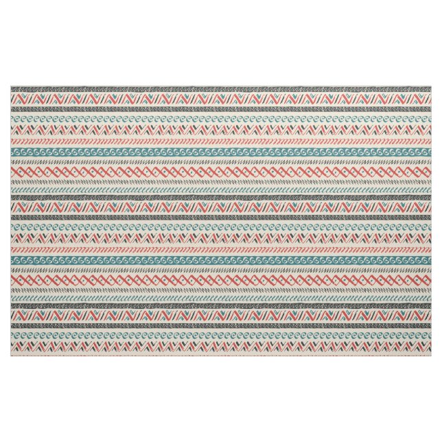 tela de estampado azteca ("Cuarto gordo" (fat quarter))