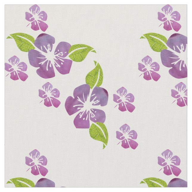 Tela de Estampado Floral (De cerca)