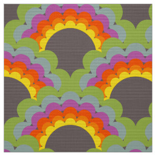 tela de estilo retro de los años 70