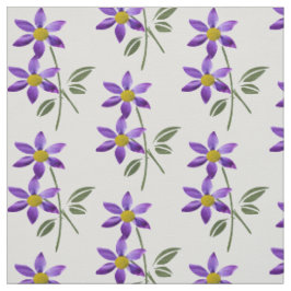 Tela de Flor Morada y Manualidades
