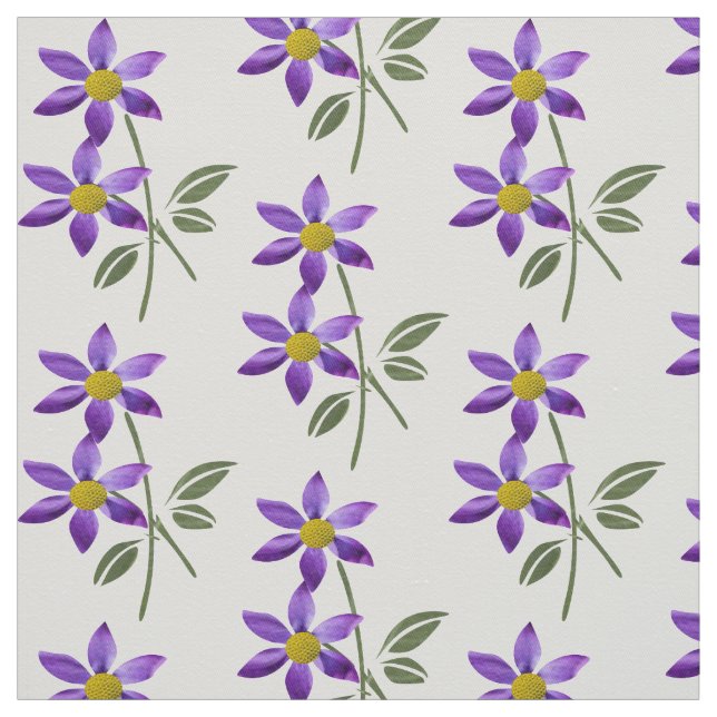Tela de Flor Morada y Manualidades (Retal)