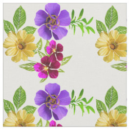 Tela de flores de 3 colores