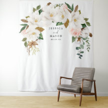 Tela de fondo de algodón de magnolia para cabina d