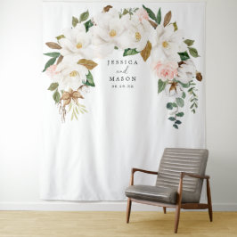 Tela de fondo de algodón de magnolia para cabina d