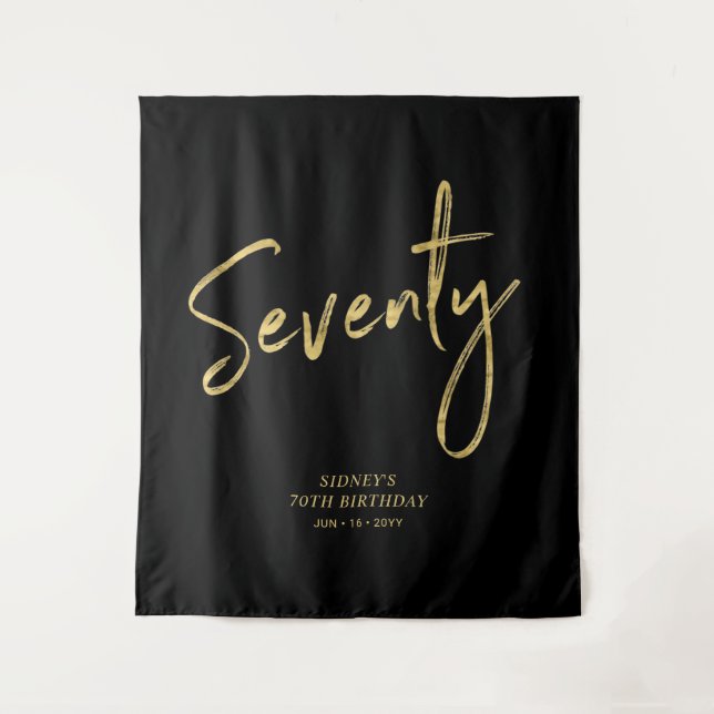 Tela de fondo de tapiz para fiesta de cumpleaños 7 (Anverso)