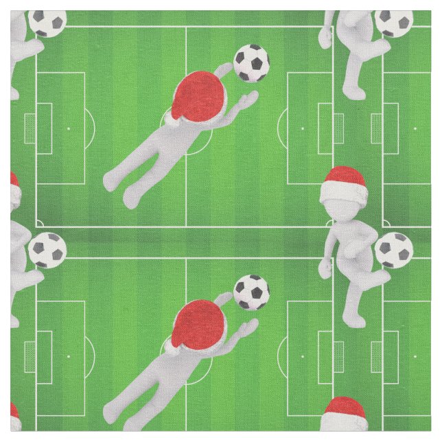 tela de futbol de santa (De cerca)