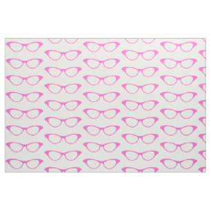 Tela de gafas rosadas de gafas geek