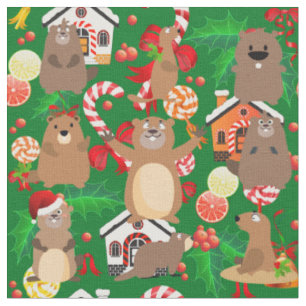 Tela de gopher de Santa navidades