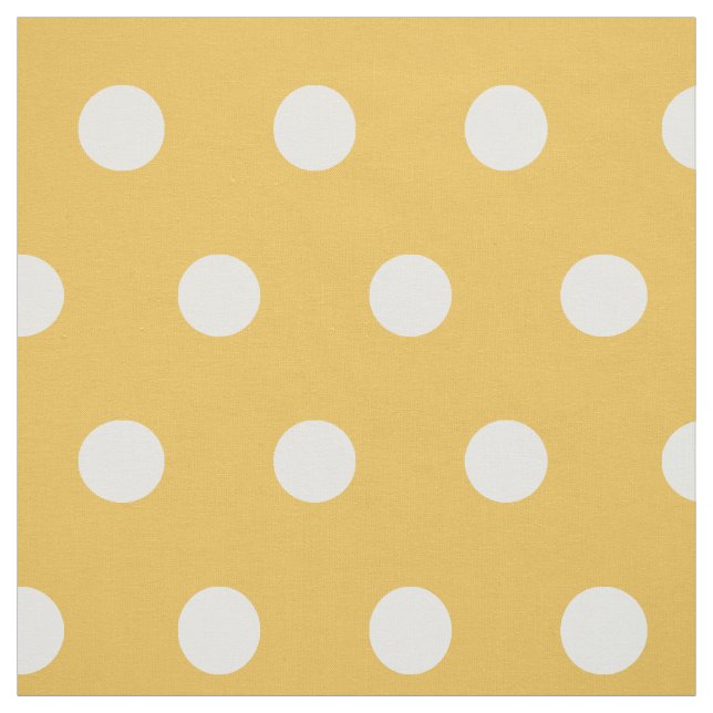 Tela de hobby de poliéster amarillo y blanco (Retal)