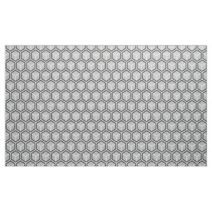 Tela de Impresión de Panal de Abejas Gris Neutral