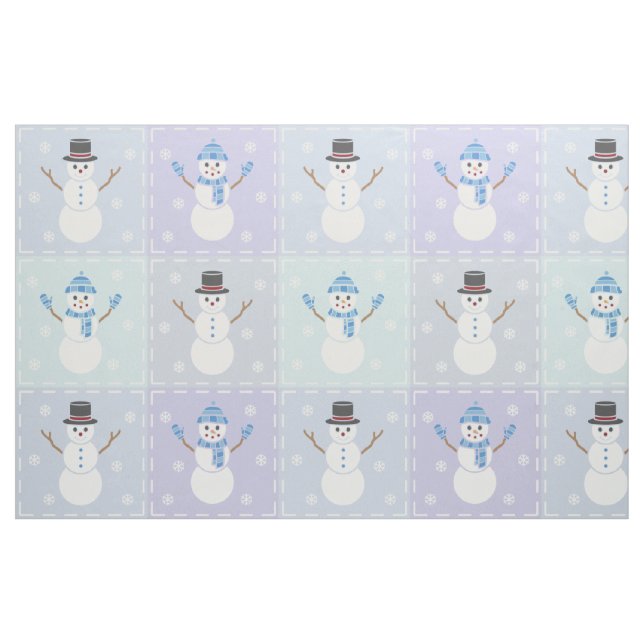 Tela de invierno ("Cuarto gordo" (fat quarter))