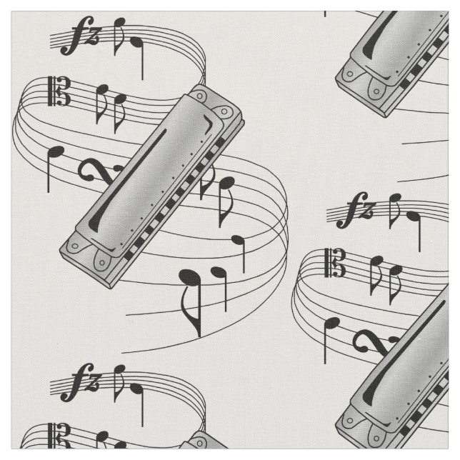 Tela de la armónica (De cerca)