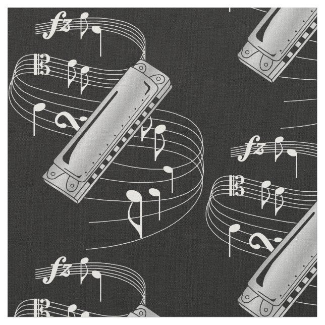 Tela de la armónica - oscuridad (De cerca)