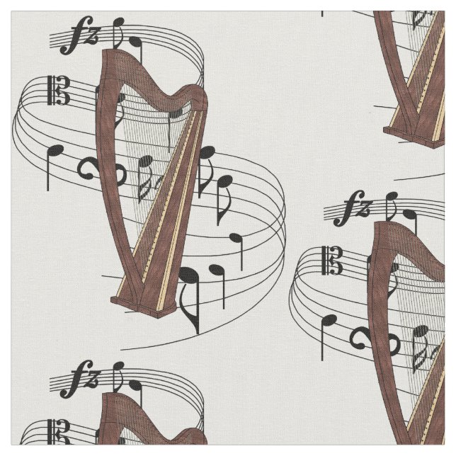 Tela de la arpa (De cerca)