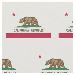 tela de la bandera de la República de California 