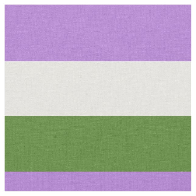 tela de la bandera del orgullo de género (De cerca)
