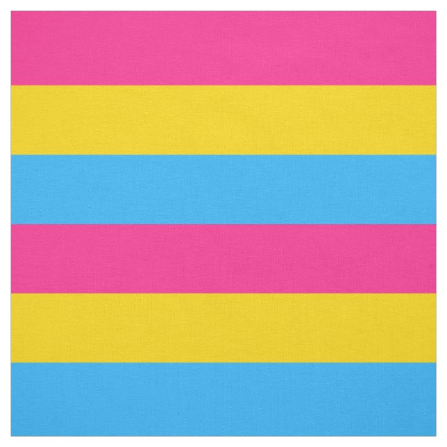 tela de la bandera del orgullo de la pansexualidad (Retal)