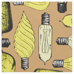 tela de la bombilla del vintage