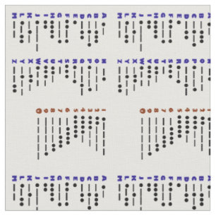 Tela de la carta del código Morse