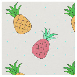 Tela de la diversión de la piña