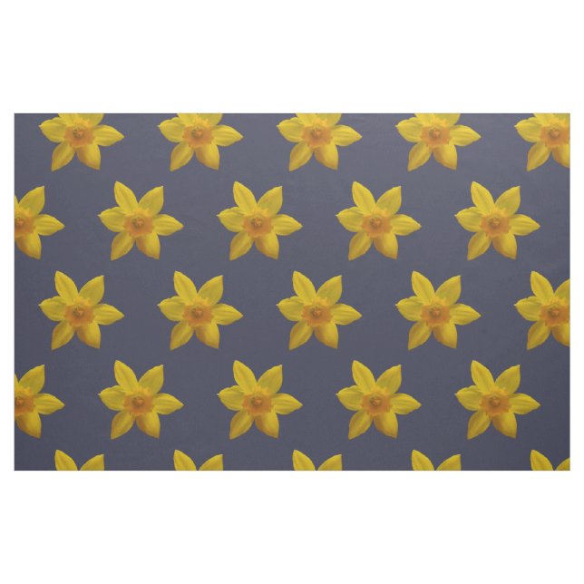 Tela de la flor del narciso ("Cuarto gordo" (fat quarter))