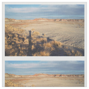 Tela de la foto de la onda del desierto del bosque