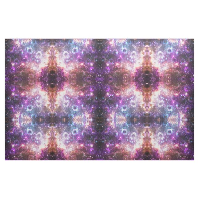 tela de la impresión de la galaxia del espacio ("Cuarto gordo" (fat quarter))