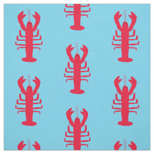 Tela de la impresión de la langosta